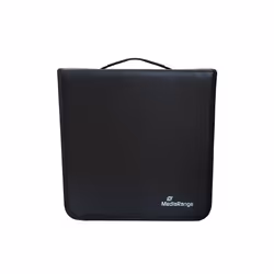 MediaRange BOX95 étui disque optique Étui avec portefeuille 400 disques Noir