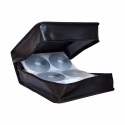 MediaRange BOX95 étui disque optique Étui avec portefeuille 400 disques Noir - Vue supplémentaire 4