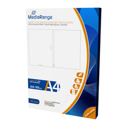 MediaRange MRINK122 papier jet d'encre A4 (210x297 mm) Mat 50 feuilles Blanc