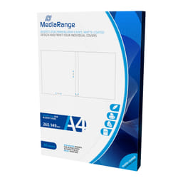 MediaRange MRINK123 papier jet d'encre A4 (210x297 mm) Mat 50 feuilles Blanc