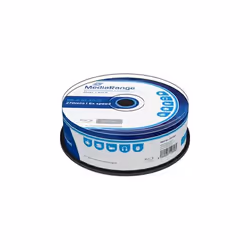 MediaRange MR508, 50 Go, BD-R DL, Boîte à gâteaux, 25 pièce(s)