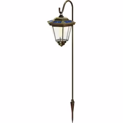 Lampe de jardin solaire à Led ESOTEC - Tivoli - Blanc - Extérieur - Plastique - 170x170mm