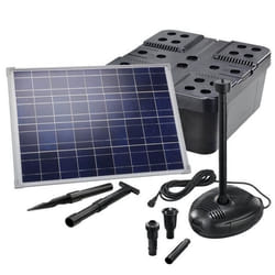 Kit pompe solaire avec filtre - ESOTEC - Premium 1700L-50W - 50W - Autonome - Pour bassins jusquà 2000L