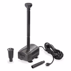 Découvrez les caractéristiques de l'article Pompe immergée bassin 12-18V Fountain Pro 650-870 L La pompe Fountain Pro 650-870 ...