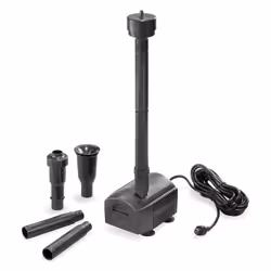 Découvrez les caractéristiques de l'article Pompe immergée bassin 12-18V Fountain Pro 1300-1700 L La pompe immergée bassin 12 ...