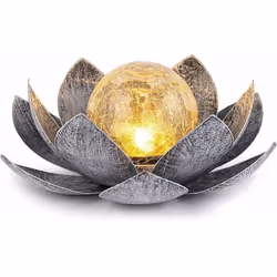 Description générale La fleur de lotus solaire est une lampe décorative unique qui allie esthétique et fonctionnalité. Fabriq ...