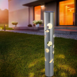 Borne solaire Fantasy Light Duo Color, éclairage blanc chaud ou froid