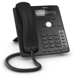 Snom D715 téléphone fixe Noir 12 lignes