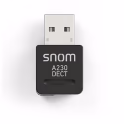 Snom A230 1880 - 1900 MHz Noir