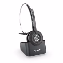 Snom A190, Sans fil, Bureau/Centre d'appels, 45 g, Casque, Noir