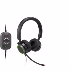Snom A330D, Avec fil, Bureau/Centre d'appels, 20 - 20000 Hz, 220 g, Casque, Noir