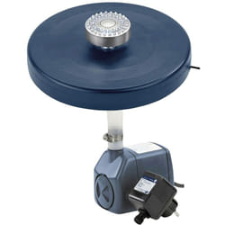 Fiap Fountain Active fontaine et bassin de chèvre 2500 l/h Bleu, Argent