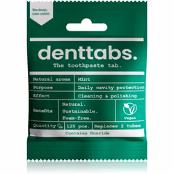 DENTTABS 401, Dentifrice anti-caries, Adulte, Comprimé, Menthe