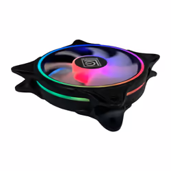 LC-Power LC-CF-120-ARGB-B, Ventilateur, 12 cm, 800 tr/min, 1300 tr/min, 26,8 dB, 48,9 cfm