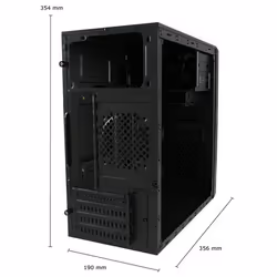 LC-Power 2014MB Midi Tower Noir - Vue supplémentaire 9