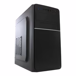 LC-Power 2015MB, Micro Tower, PC, Noir, ATX, Métal, maison/bureau