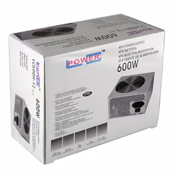 LC-Power LC600H-12 V2.31 unité d'alimentation d'énergie 600 W 20+4 pin ATX ATX Noir