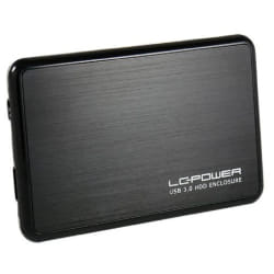 LC-Power 2.5" ALU Noir