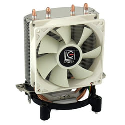 LC-Power LC-CC-95 système de refroidissement d’ordinateur Processeur Refroidisseur 9,2 cm Argent, Blanc