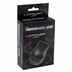 LC-Power LC-M710B souris Droitier USB Type-A Optique 800 DPI - Vue supplémentaire 4