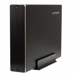 LC-Power LC-35U3-Becrux, 3.5", SATA, Série ATA II, Série ATA III, 5 Gbit/s, Noir