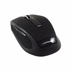 LC-Power LC-M800BW, Droitier, Optique, RF sans fil, 2000 DPI, Anthracite, Noir