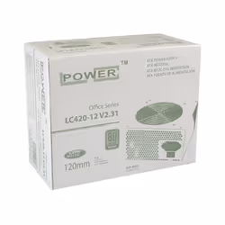 LC-Power LC420-12 V2.31 unité d'alimentation d'énergie 350 W 20+4 pin ATX ATX Gris