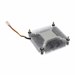 LC-Power LC-CC-65 système de refroidissement d’ordinateur Processeur Refroidisseur 6,5 cm Bleu, Argent, Blanc