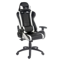 LC-Power LC-GC-2 Siège pour jeu vidéo Siège de jeu sur PC Noir, Blanc