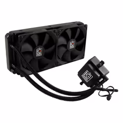 LC-Power LC-CC-240-LICO système de refroidissement d’ordinateur Processeur Refroidisseur de liquide tout-en-un 12 cm Noir
