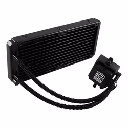 LC-Power LC-CC-240-LICO système de refroidissement d’ordinateur Processeur Refroidisseur de liquide tout-en-un 12 cm Noir