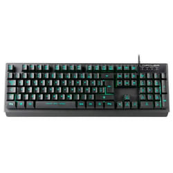 LC-Power LC-KEY-4B-LED clavier USB QWERTZ Allemand Noir
