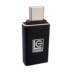 LC-Power LC-ADA-U31C, USB C, USB A, Noir