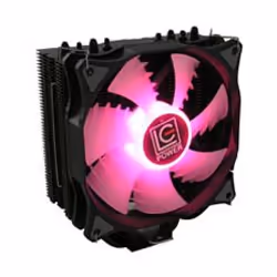 LC-Power LC-CC-120-RGB, Refroidisseur, 12 cm, 800 tr/min, 1800 tr/min, 58 cfm, Noir, Blanc