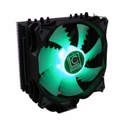LC-Power LC-CC-120-RGB système de refroidissement d'ordinateur Processeur Refroidisseur 12 cm Noir, Blanc - Vue supplémentaire 4