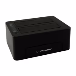 LC-Power LC-DOCK-C Station d'accueil de disques de stockage USB 3.2 Gen 2 (3.1 Gen 2) Type-C Noir - Vue supplémentaire 10