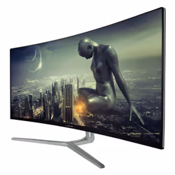 LC-Power LC-M34-UWQHD-100-C écran plat de PC 34" UltraWide Quad HD Noir, Argent, Blanc - Vue supplémentaire 4