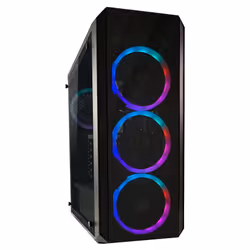 LC-Power Gaming 703B - Quad-Luxx Midi Tower Noir