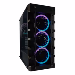 LC-Power Gaming 709B - Solar_System_X Midi Tower Noir