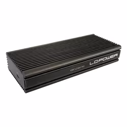LC-Power LC-M2-C-NVME-2X2, Enceinte ssd, M.2, PCI Express, 20 Gbit/s, Connectivité USB, Noir