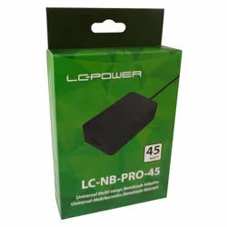 LC-Power LC-NB-PRO-45 adaptateur de puissance & onduleur Intérieure 45 W Noir