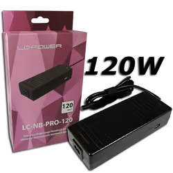 LC-Power LC-NB-PRO-120 adaptateur de puissance & onduleur Intérieure 120 W Noir