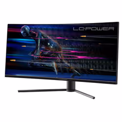 LC-Power LC-M34-UWQHD-165-C écran plat de PC 34" UltraWide Quad HD Noir, Rouge