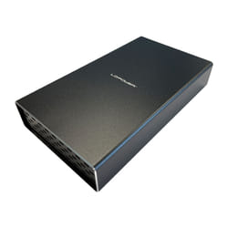 LC-Power LC-DOCK-C-35-M2 Boîtier de disques de stockage Boîtier disque dur/SSD Noir 3.5"