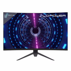 LC-Power LC-M32-QHD-165-C-V2, 80 cm (31.5"), 2560 x 1440 pixels, Quad HD, LCD, 4 ms, Noir
