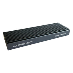 LC-Power LC-M2-C-NVME-3 Boîtier de disques de stockage Enceinte ssd Noir M.2