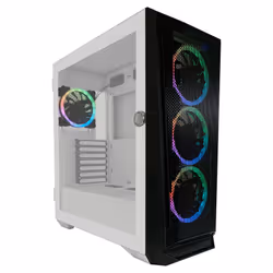 LC-Power Holo-1_X Midi Tower Blanc