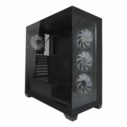 LC-Power LC-715B-ON unité centrale Midi Tower Noir - Vue supplémentaire 7