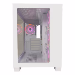 LC-Power Gaming 807W, Midi Tower, PC, Blanc, ATX, EATX, micro ATX, Mini-ITX, Métal, Plastique, Verre trempé, Bleu, Vert, Roug ...