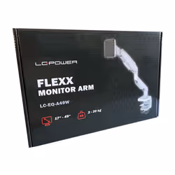 LC-Power LC-EQ-A49W support d'écran plat pour bureau 49" Blanc - Vue supplémentaire 5